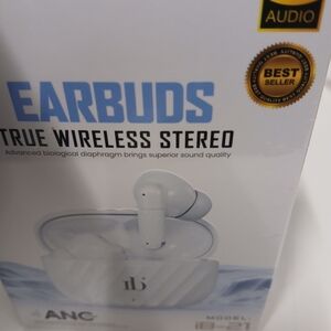 True Wireless Stereo Earbuds - White